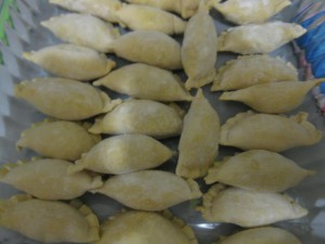 Пельмени запеченные в духовке