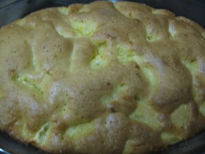шарлотка с апельсинами