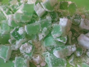маффины с цукатами, мармеладом, рахат-лукумом