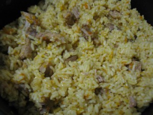 Плов со свининой