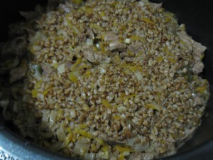 Гречка с мясом