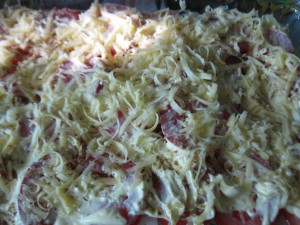 запеченные баклажаны с помидорами