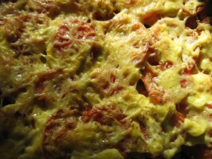 запеченные баклажаны с помидорами
