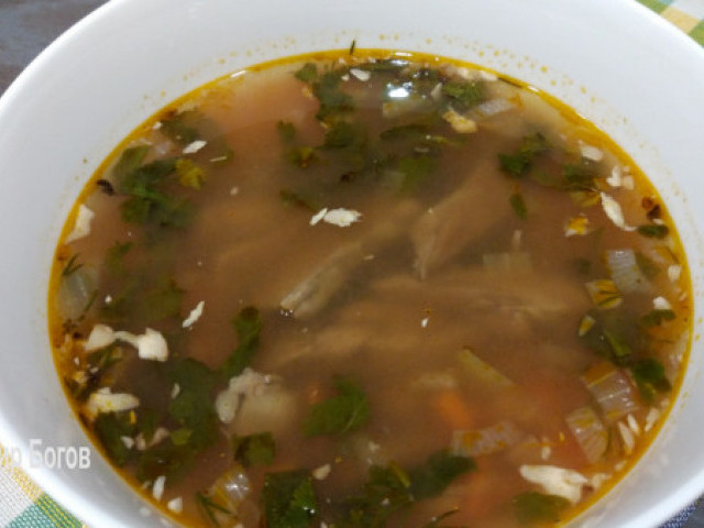 Вкусный, сытный и наваристый суп «Харчо»