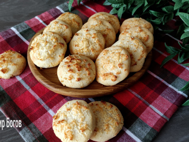 Печенье из творога и кокосовой стружки